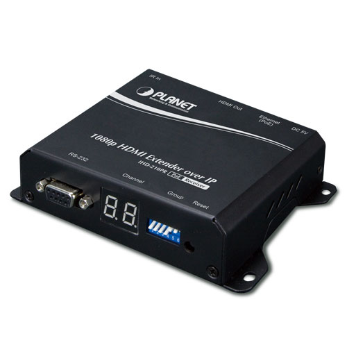 IHD-210PR (interface showing digital clock)