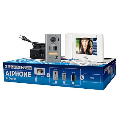 Aiphone JP Series 7" Touch Screen 4 x 8 Video Intercom Kit (Phones and Intercoms Communications)