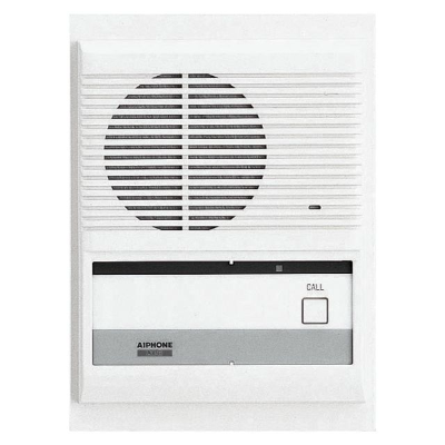 Aiphone AX Series Indoor Audio Sub Station, Semi-Flush Mount (Phones and Intercoms Communications)