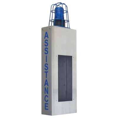 Aiphone IS Series Wall Mount Box with Cage, Assist Lettering (Phones and Intercoms Communications)