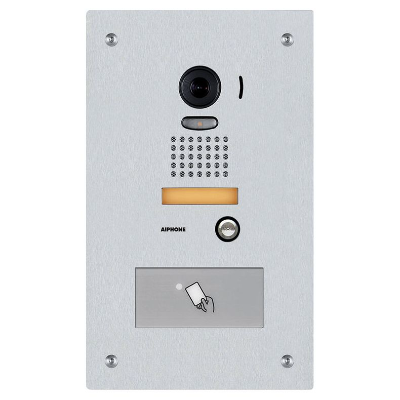 Aiphone JP Series Stainless Steel Door Station, HID Prox Reader (Phones and Intercoms Communications)