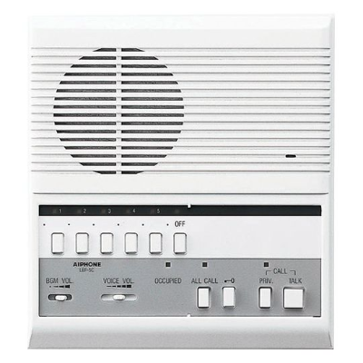 Aiphone LEF Series 5 Call Master, Selective Door Release (Phones and Intercoms Communications)