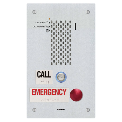 Aiphone IX 2 Series Emergency Audio Door Station & Emergency Button (Phones and Intercoms Communications)