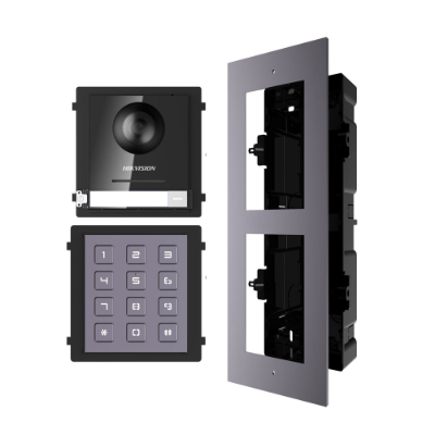 Hikvision 2nd Gen IP Intercom Kit, Door Station, Keypad Module (Phones and Intercoms Communications)