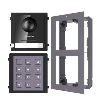 Hikvision 2nd Gen IP Intercom Kit, Door Station, Keypad Module & Surfa (Phones and Intercoms Communications)