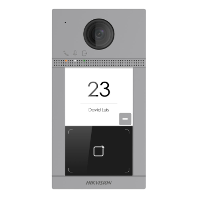 Hikvision 2nd Gen IP 2MP Villa Door Station, 1 Button, Wi-Fi, Mifare (Phones and Intercoms Communications)
