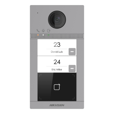 Hikvision 2nd Gen IP 2MP Villa Door Station, 2 Button, Wi-Fi, Mifare (Phones and Intercoms Communications)