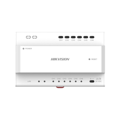 Hikvision 2nd Gen. 2 Wire Intercom, Video/Audio Distributor, Switch wi (Phones and Intercoms Communications)