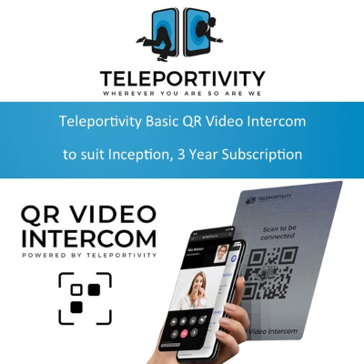 Hikvision Basic QR Video Intercom to suit Inception (Phones and Intercoms Communications)